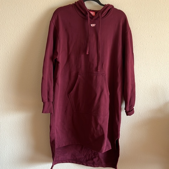 Diesel D-Isle Hoodie Dress - Picture 3 of 5
